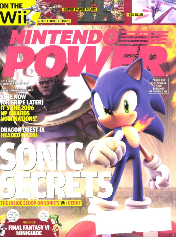 Nintendo Power Issue 213 (March 2007) cover